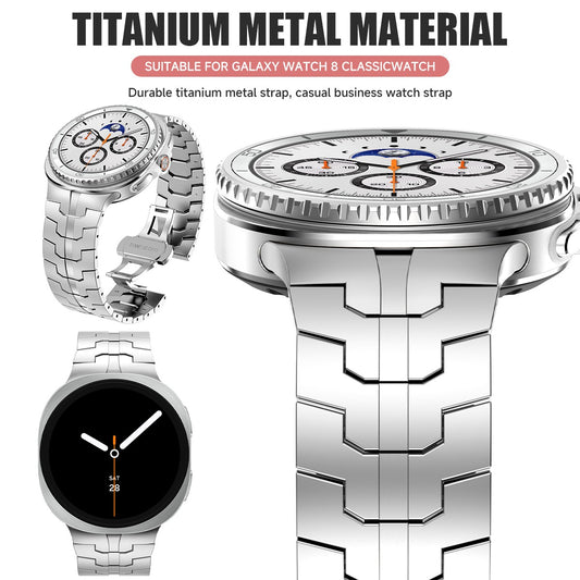 Titanium Metal Band for Galaxy Watch 8/Classic/Ultra (2025) Replacements Strap