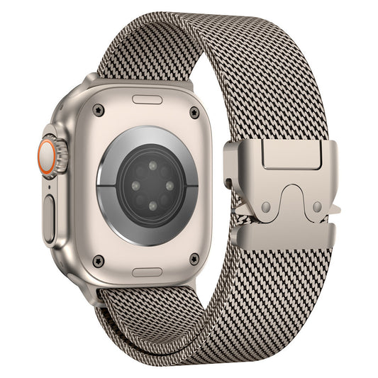 Titanium Milanese Loop Watch Band Strap For Apple Watch Ultra 2 42-44-45-46-49mm