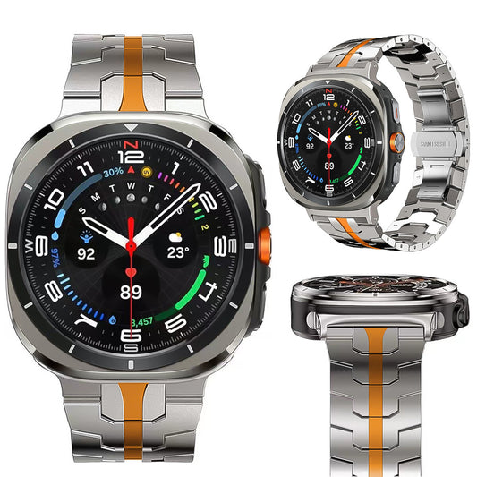 Titanium Metal Band for Galaxy Watch 8/Classic/Ultra (2025) Replacements Strap